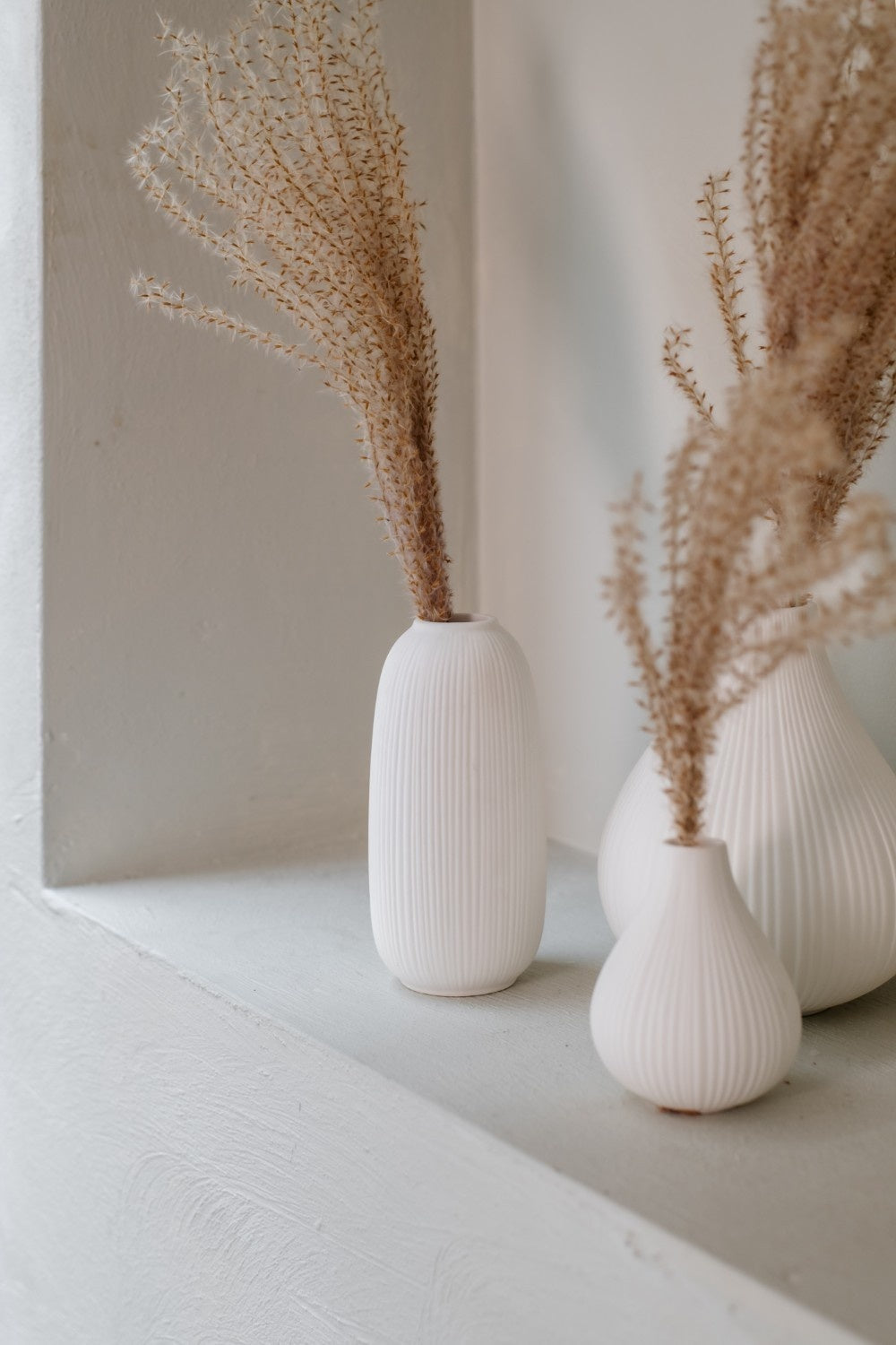 Home Society | Vaasje Juno wit 15cm