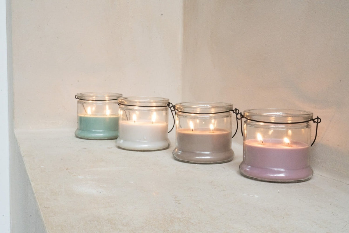 Home Society | Kaars in glas roze