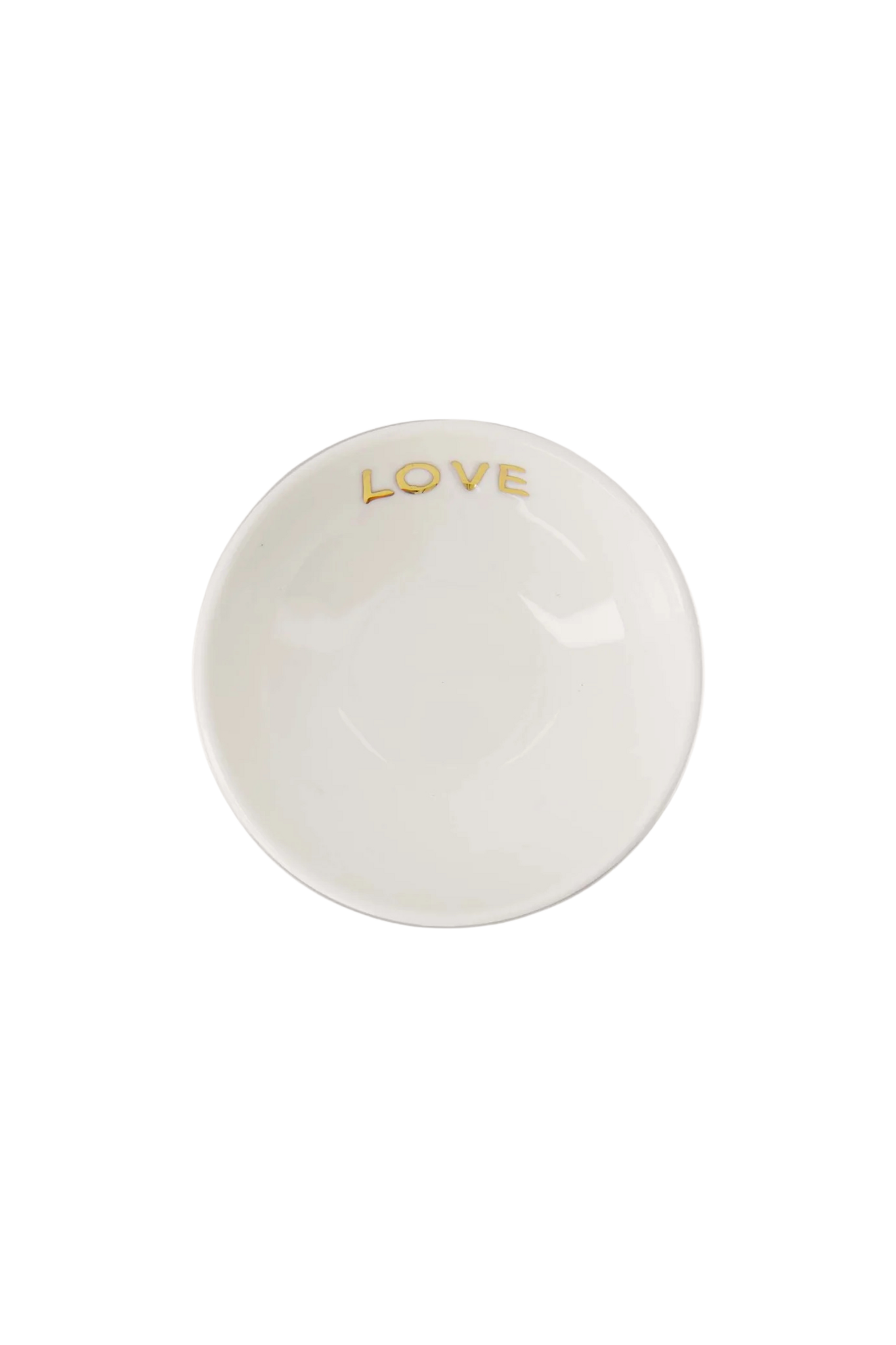Zusss | Dipschaaltje love wit / goud