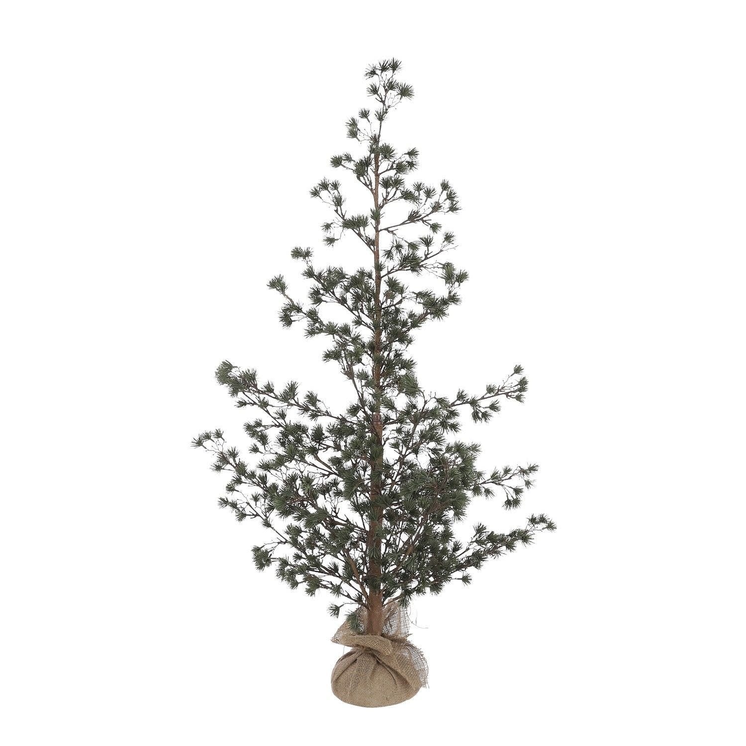Selected by | Kerstboom met burlap groen 120x64cm