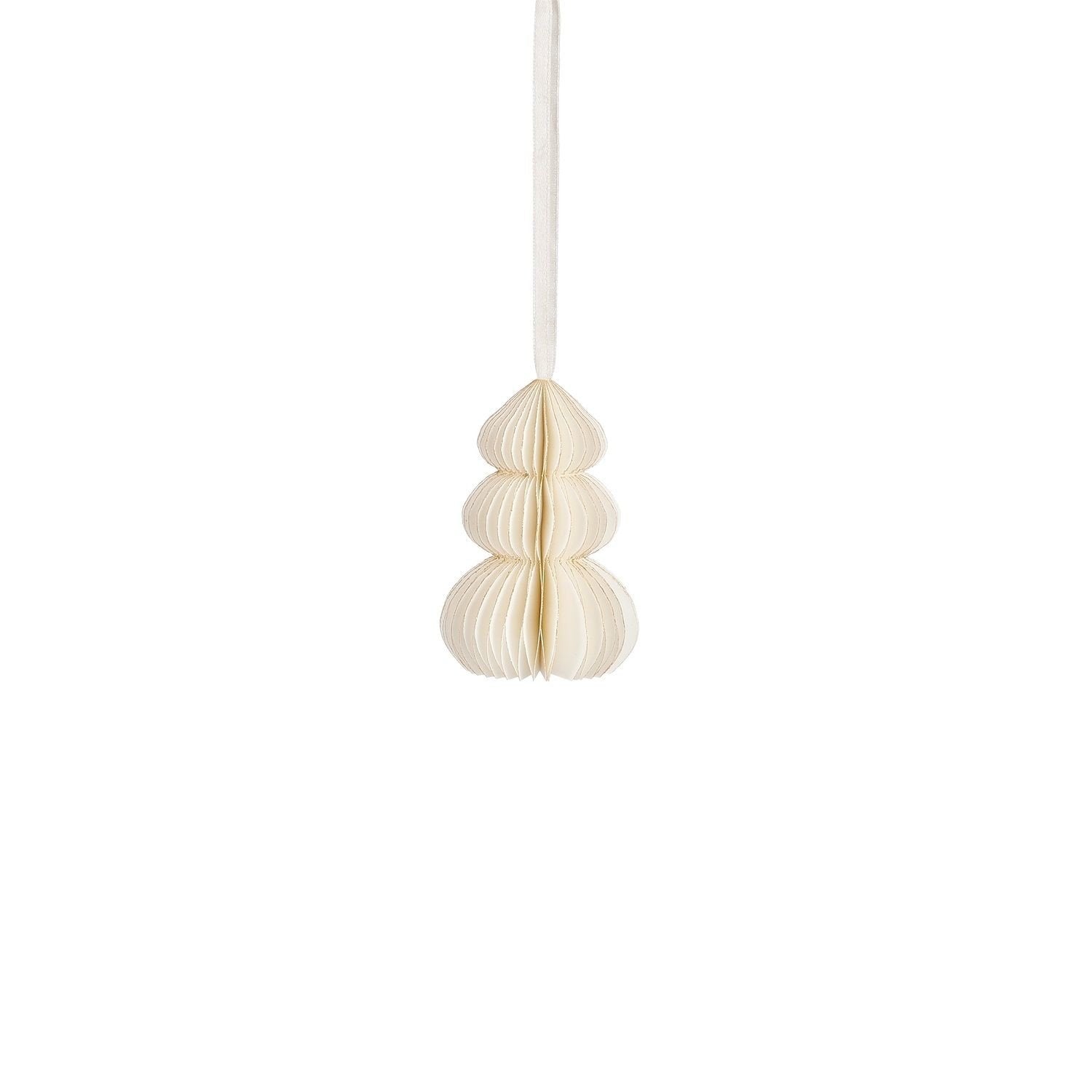 Selected by | Kerstboom papier creme 10cm