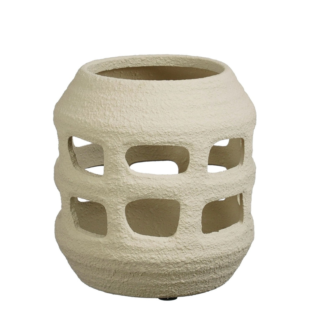 Selected By | Windlicht beige 18cm