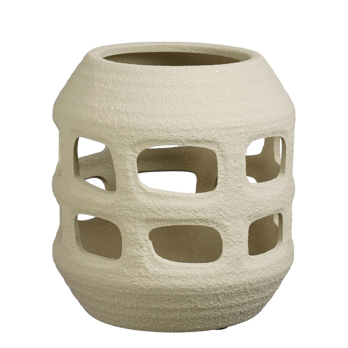 Selected By | Windlicht beige 23cm