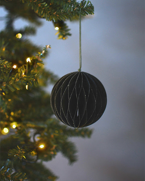 Storefactory | Ronde kersthanger donkergroen 8cm