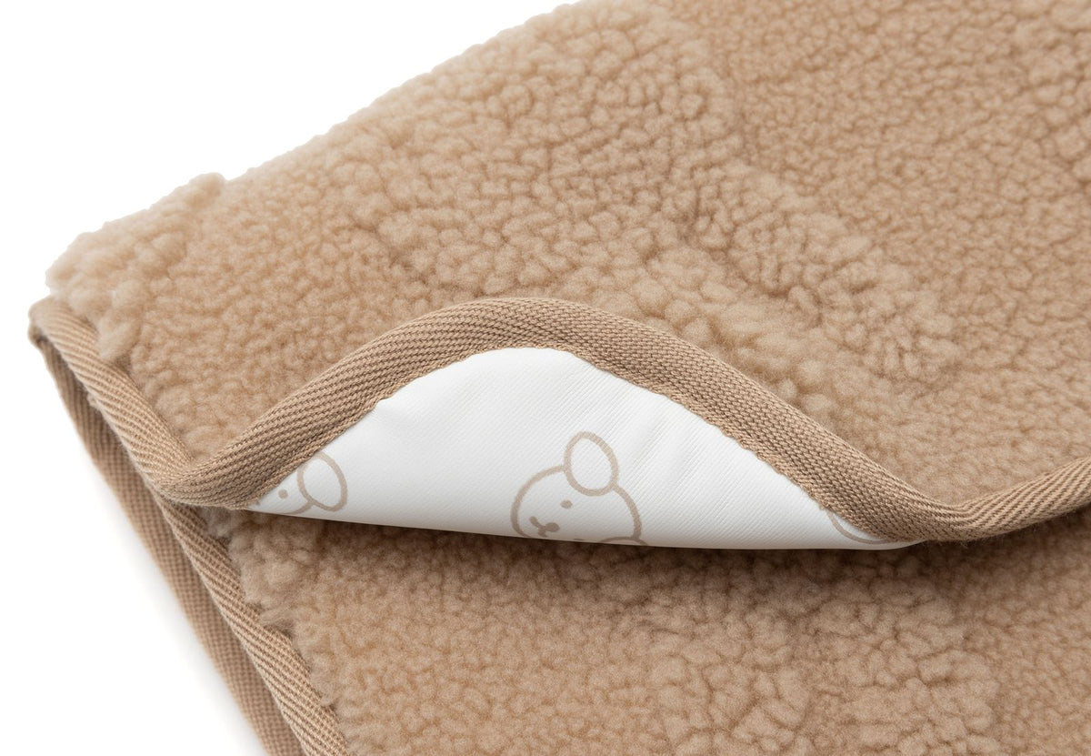 Jollein | Verschoningsmat met opbergvak Nijntje jacquard teddy biscuit
