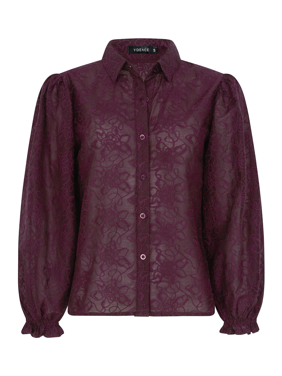 Ydence | Blouse Victoria Burgundy