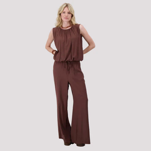 Zusss | Broek crincle bruin