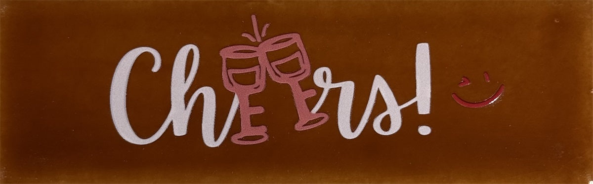 Yett | Tegeltje langewerpig terra Cheers