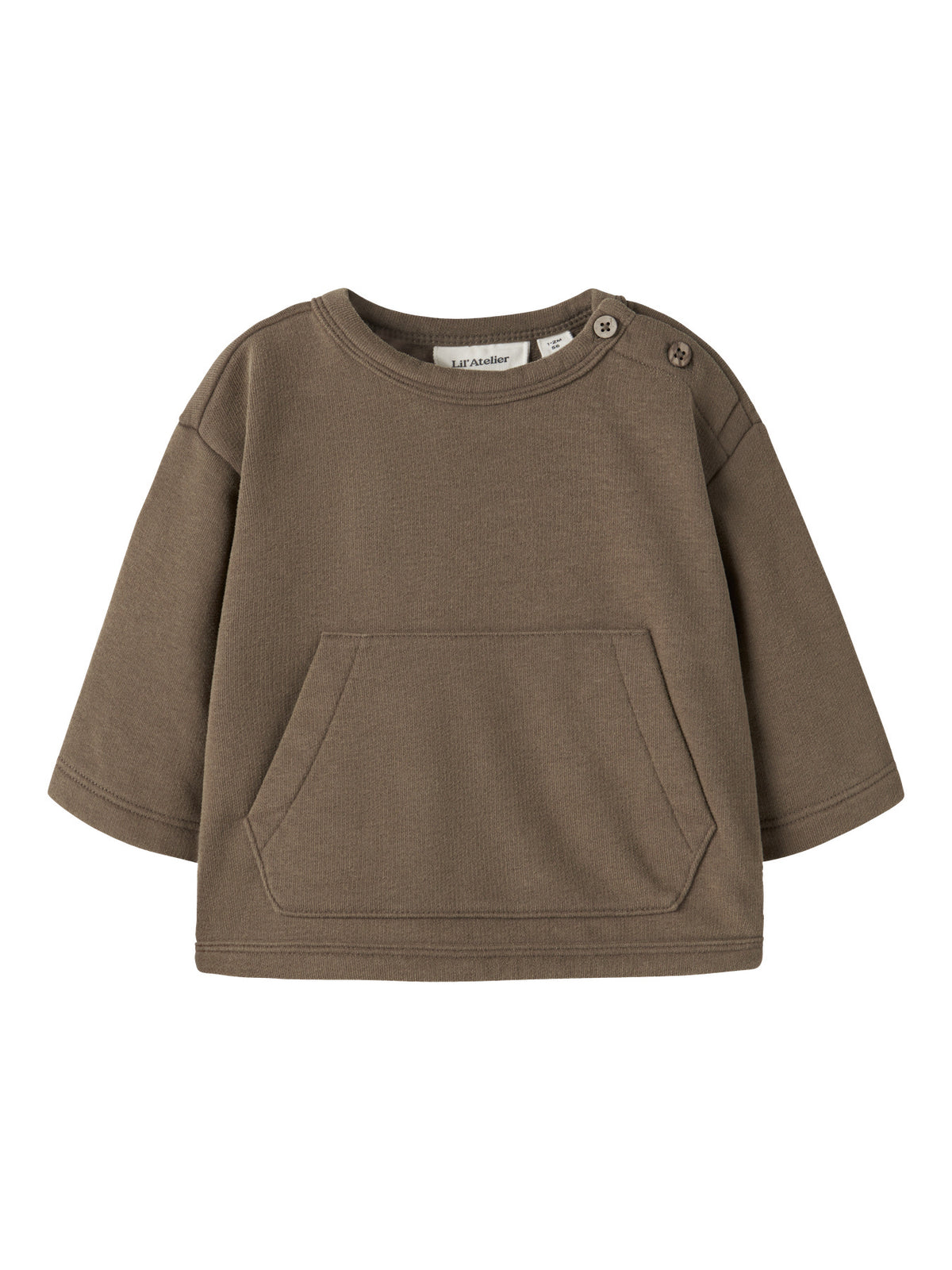 Lil Atelier | Baby Sweater Ilondon Rea teak
