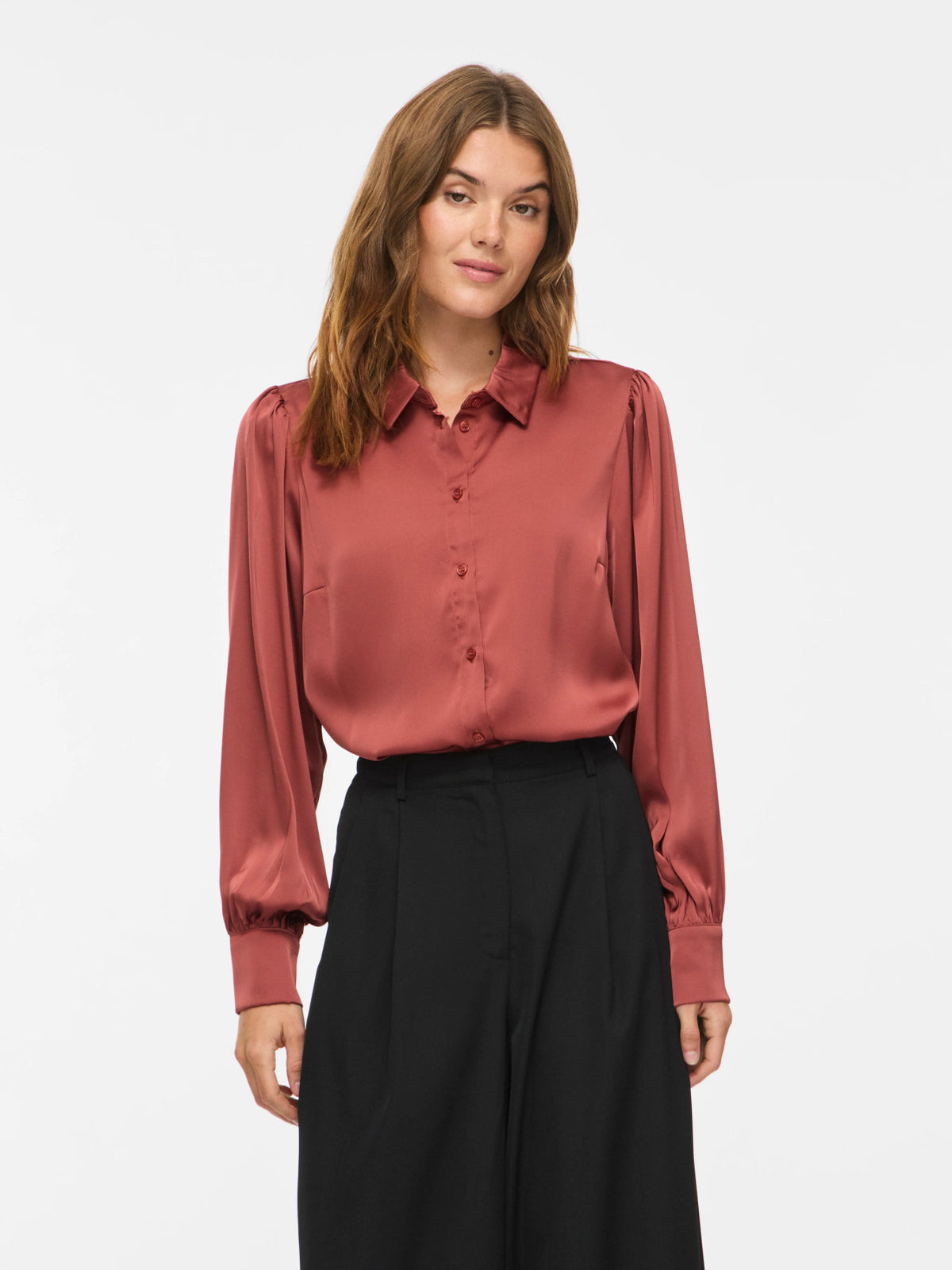 Vila | Blouse Enna Ravenna marsala Noos
