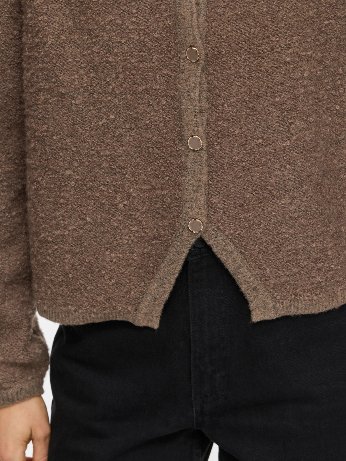 Vila | Teddy vest Pigga falcon NOOS