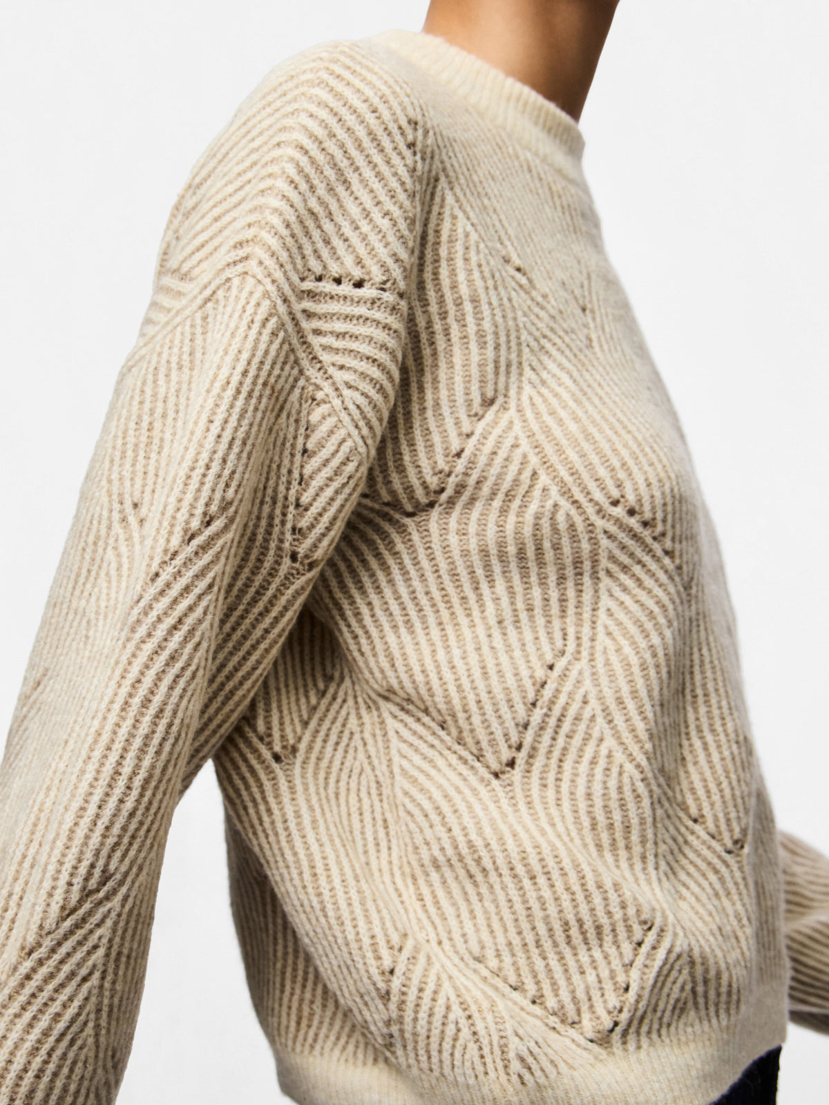 Pieces | Trui Jenna whitecap NOOS