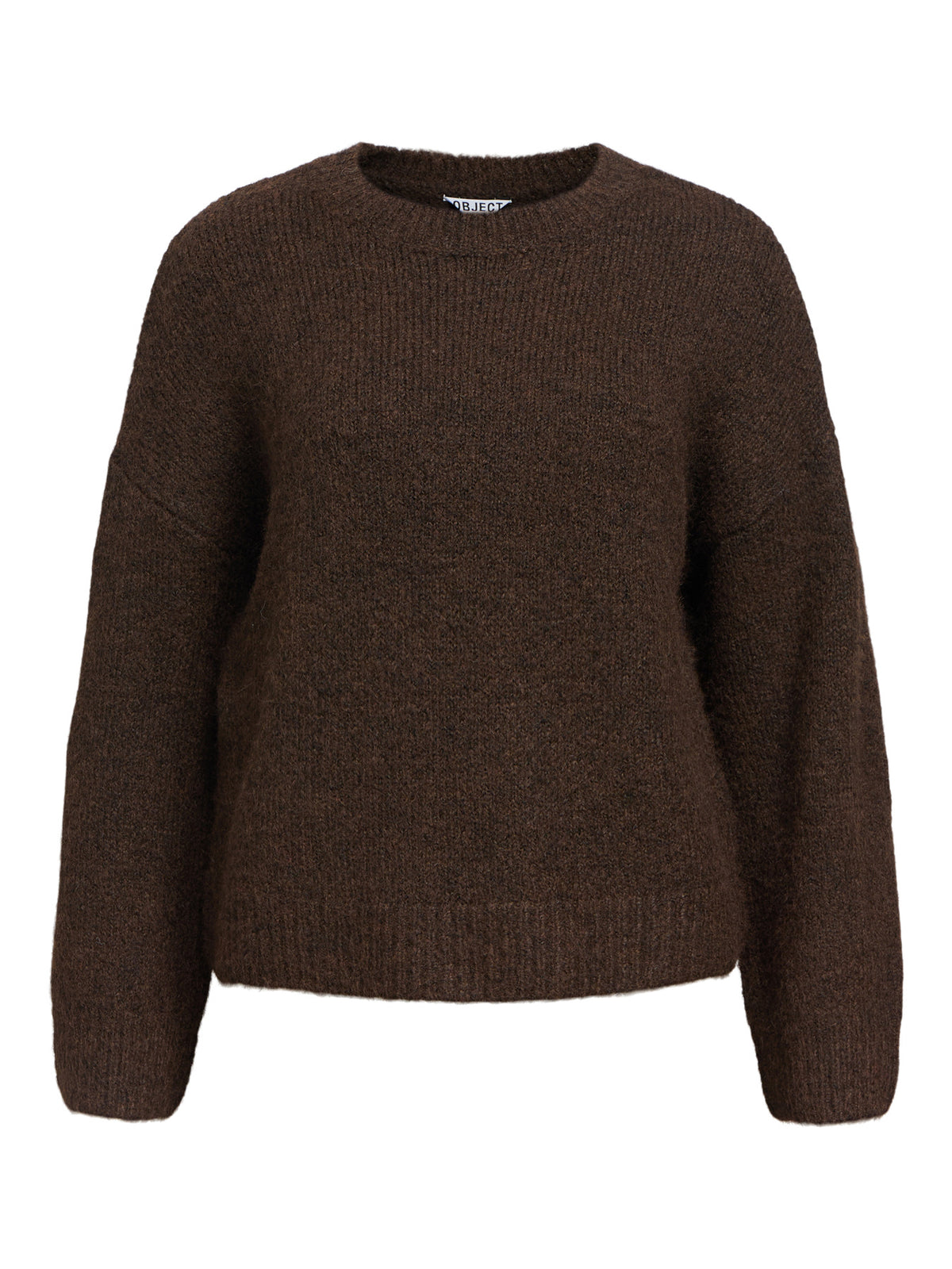 Object | Trui Saggia seal brown melange NOOS