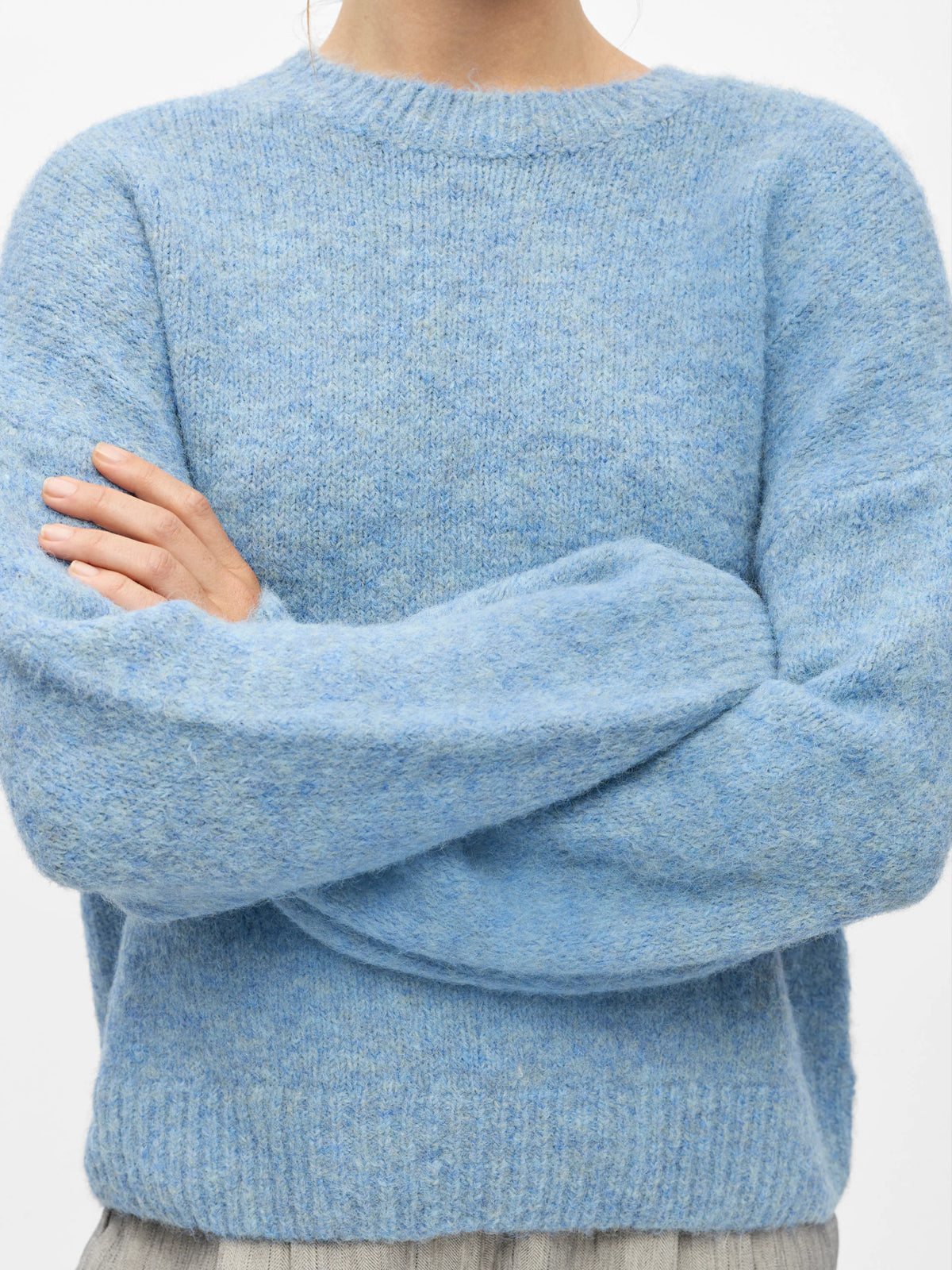 Object | Trui Saggia blue shadow melange NOOS