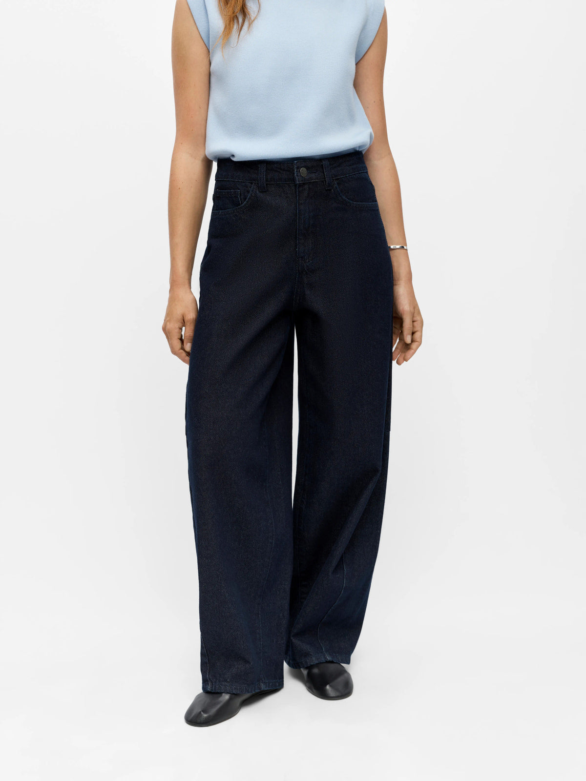 Object | Barrel Jeans Moji Elsa dark midnight denim Noos
