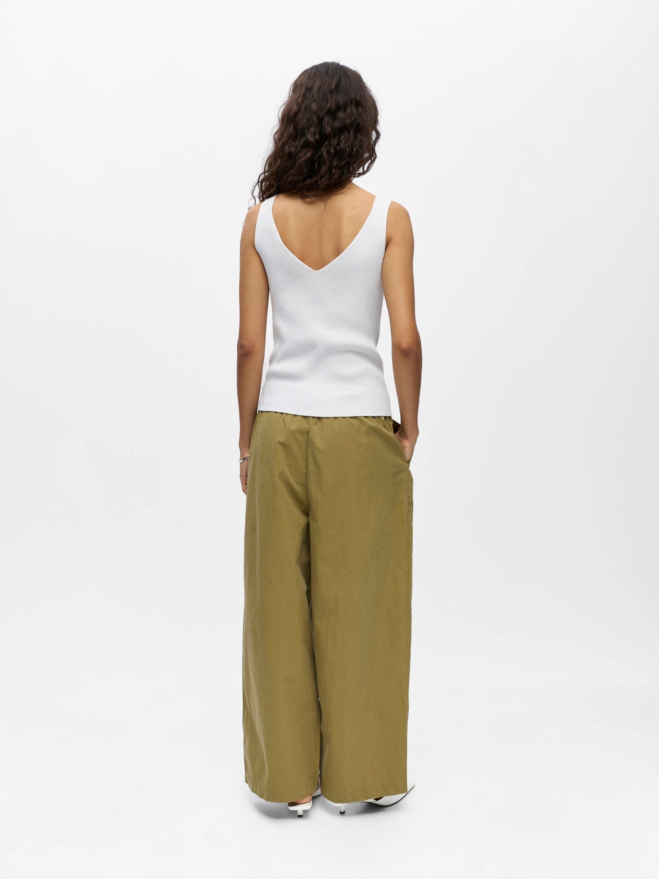 Object | Gebreide top Kuni wit