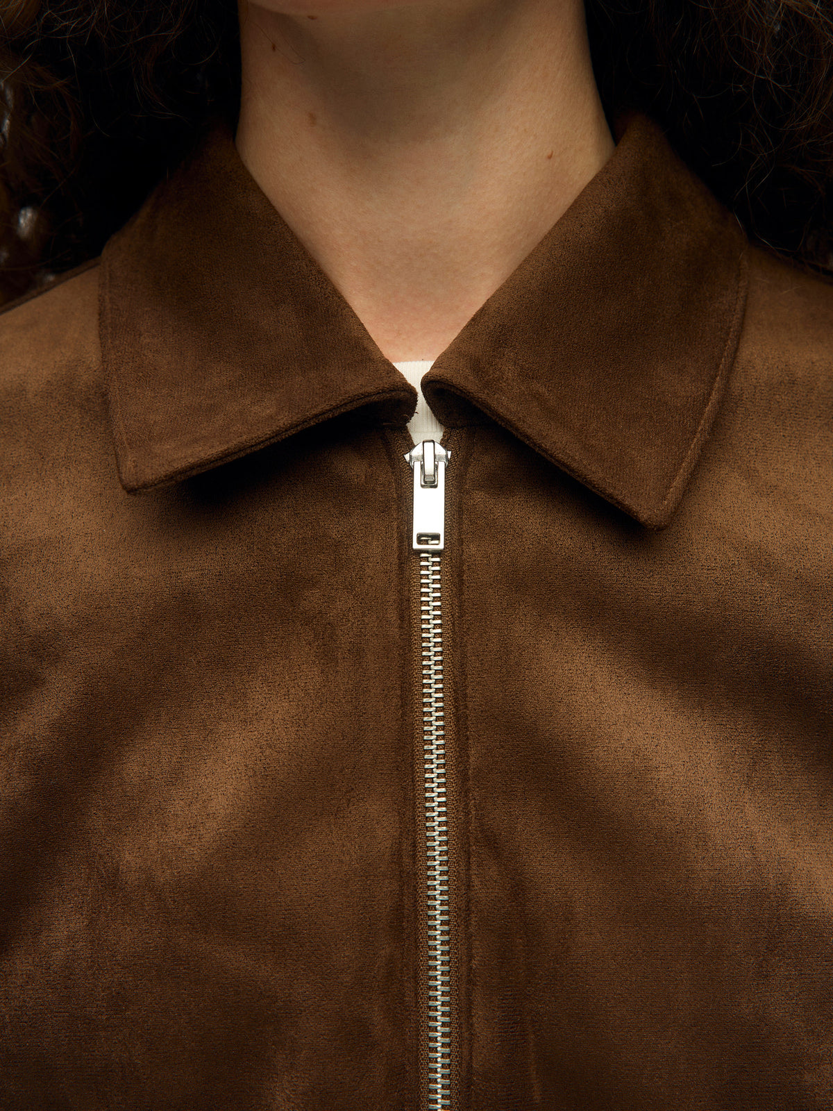 Object | Suede look jasje Denna Carafe NOOS