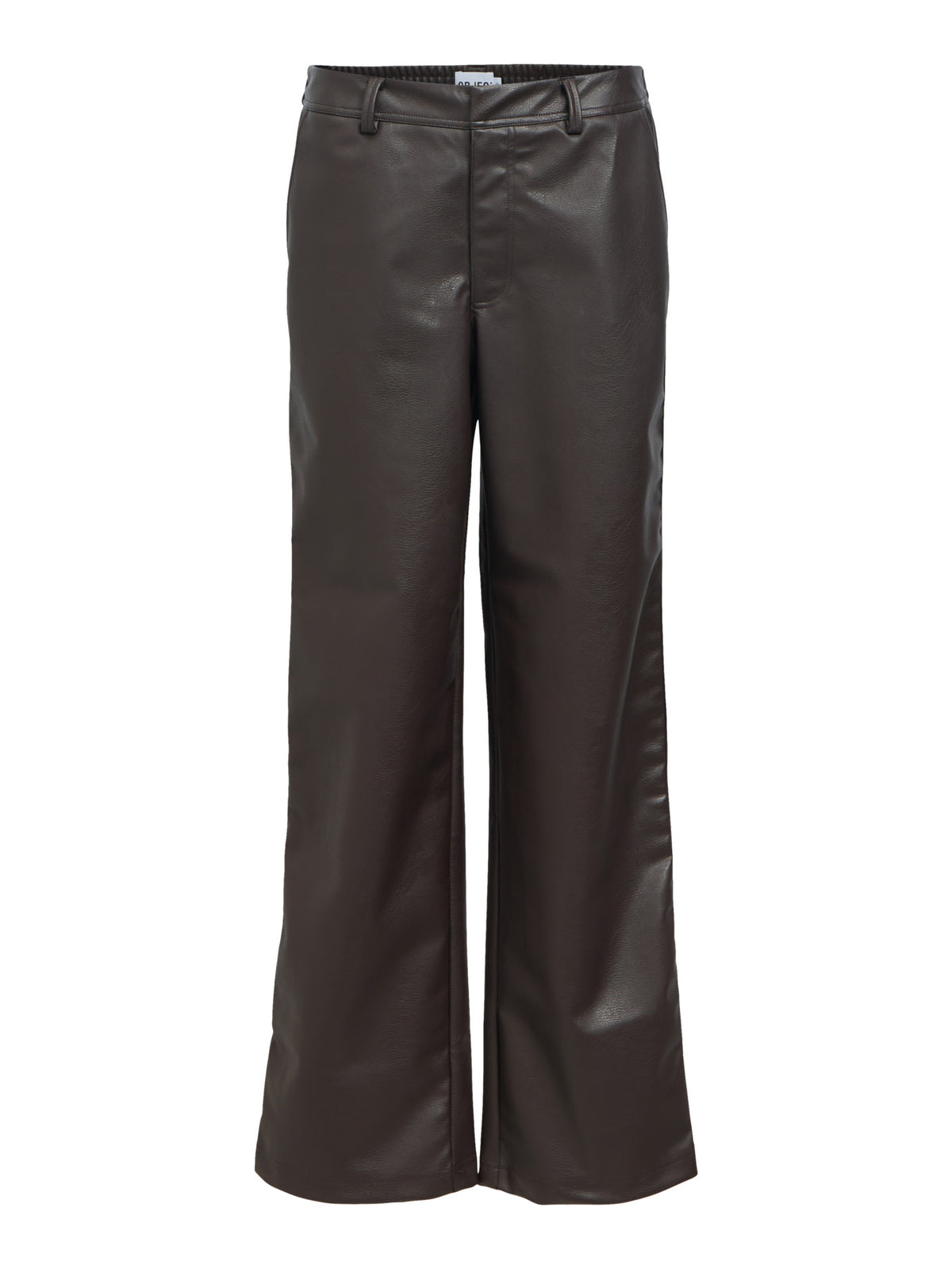 Object | PU pantalon Liva wijd seal brown NOOS