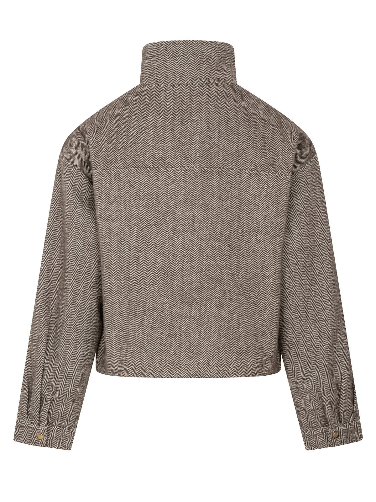 Ydence | Jacket Gemma Dark brown
