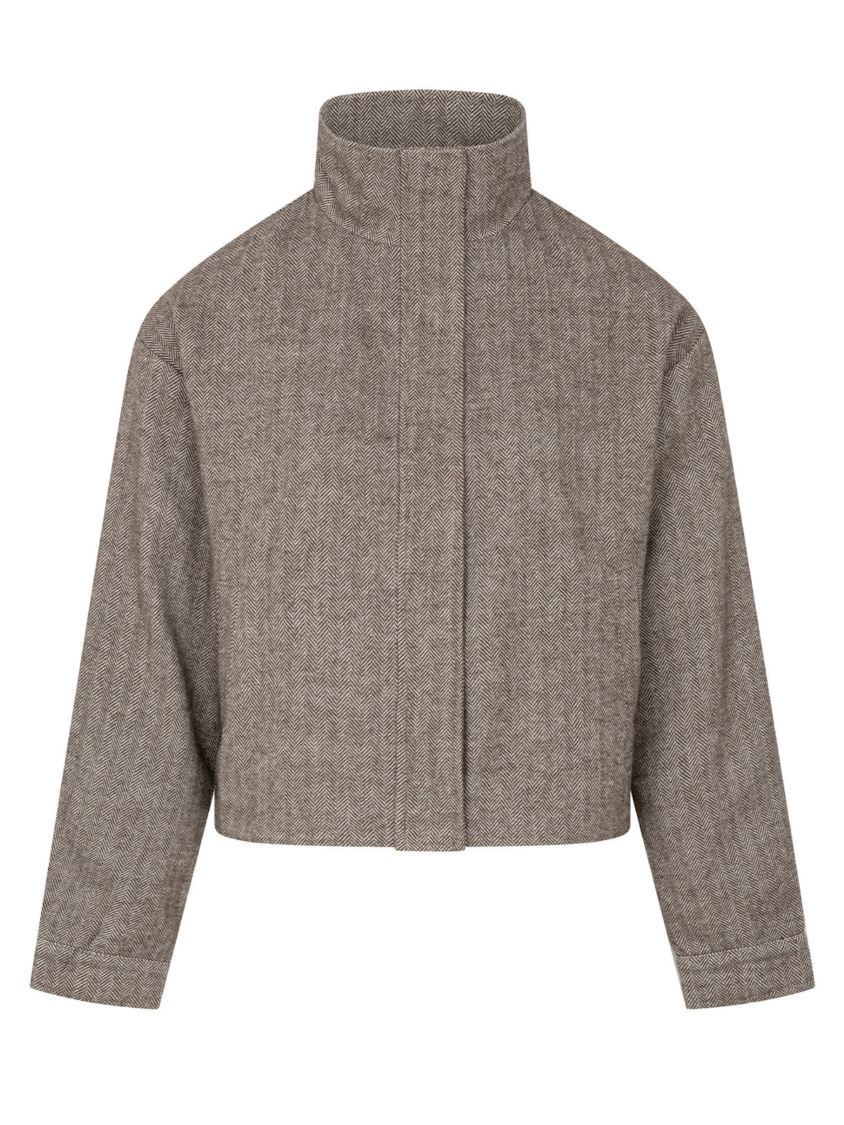 Ydence | Jacket Gemma Dark brown