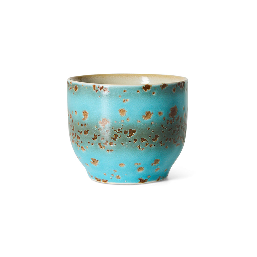 HK Living | 70s ceramics: café cup, aqua