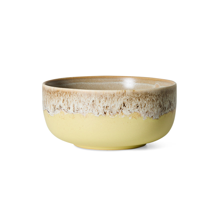 HK Living | 70s ceramics: dessert bowl, custard