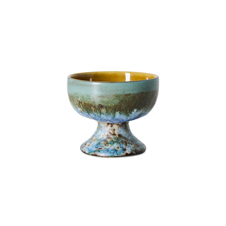 HK Living | 70s ceramics: medium coupe, agave