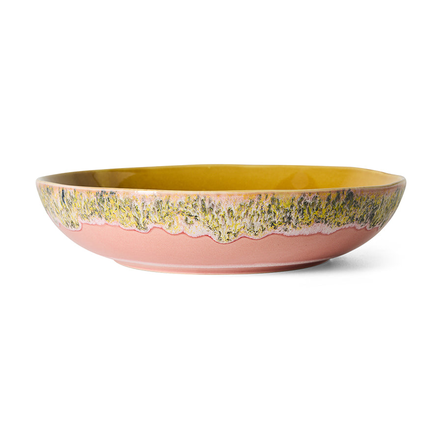 HK Living | 70s ceramics: serving bowl, macaron