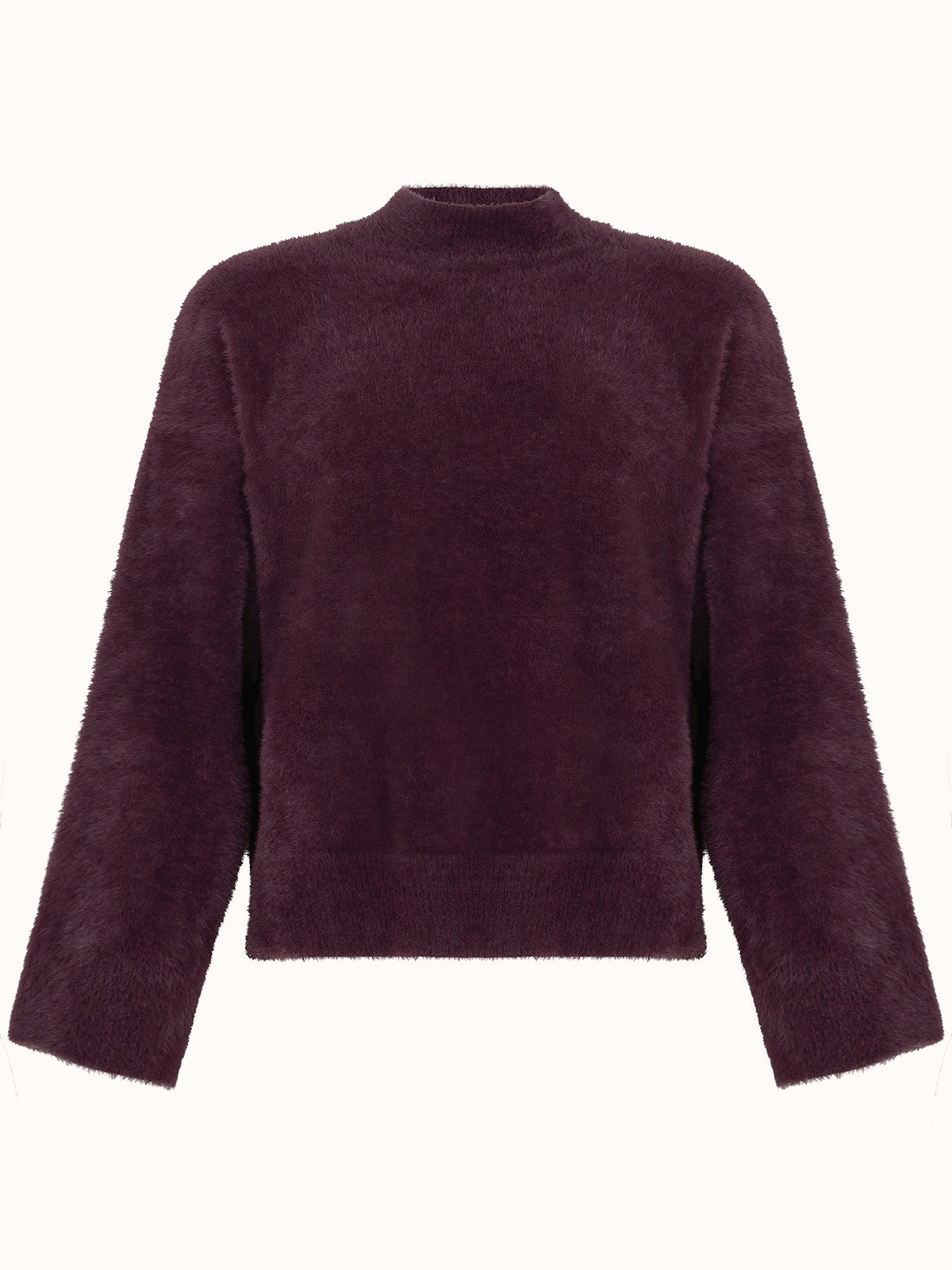 Ydence | Knitted Sweater Patty Plum