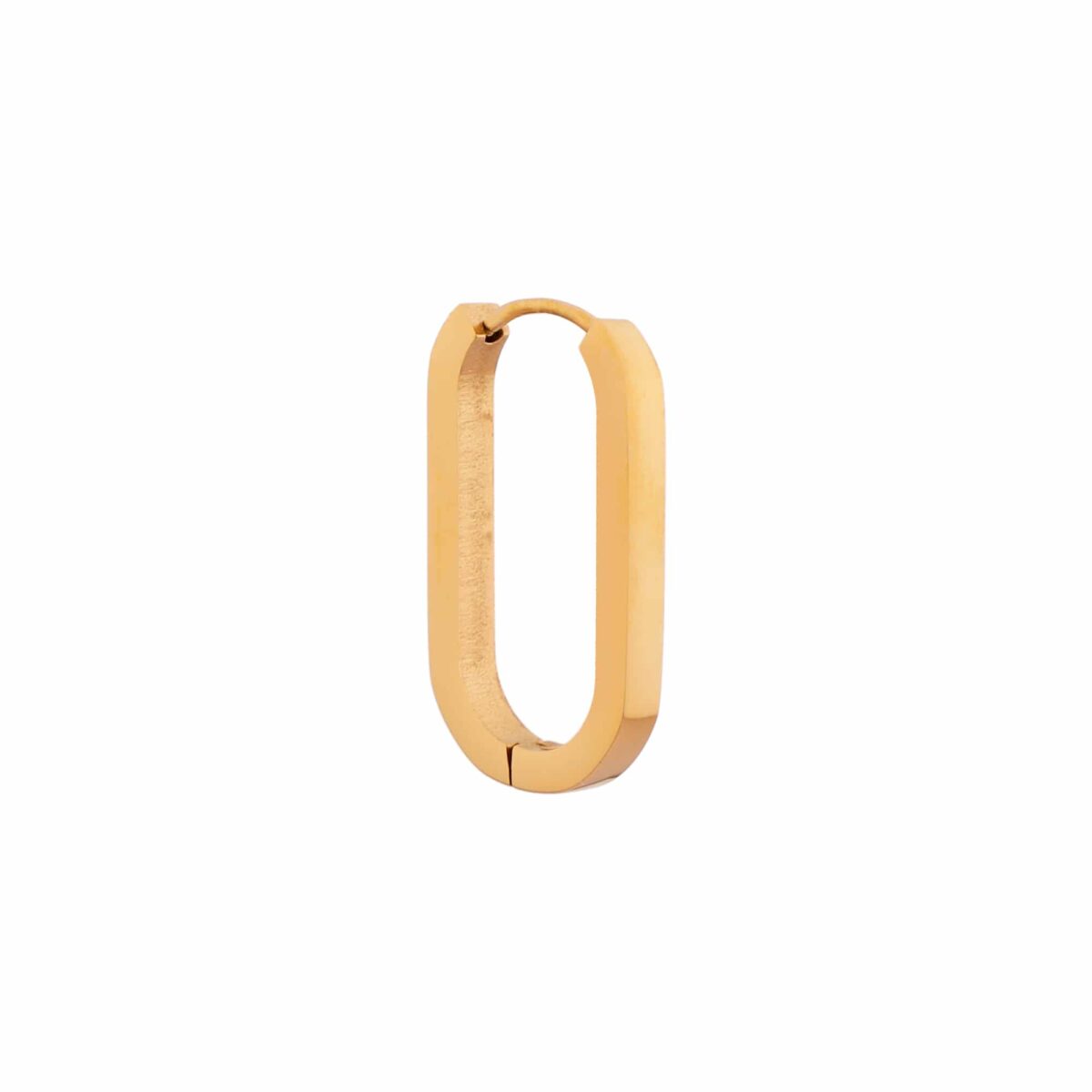 Label Kiki | Hoops oval goud set2