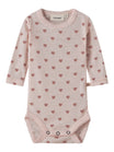 Lil Atelier | Wollen romper Noel Nia hartjes