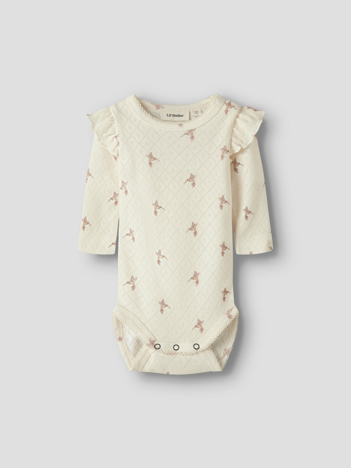 Lil Atelier | Romper Rachello Tyl turtledove bird
