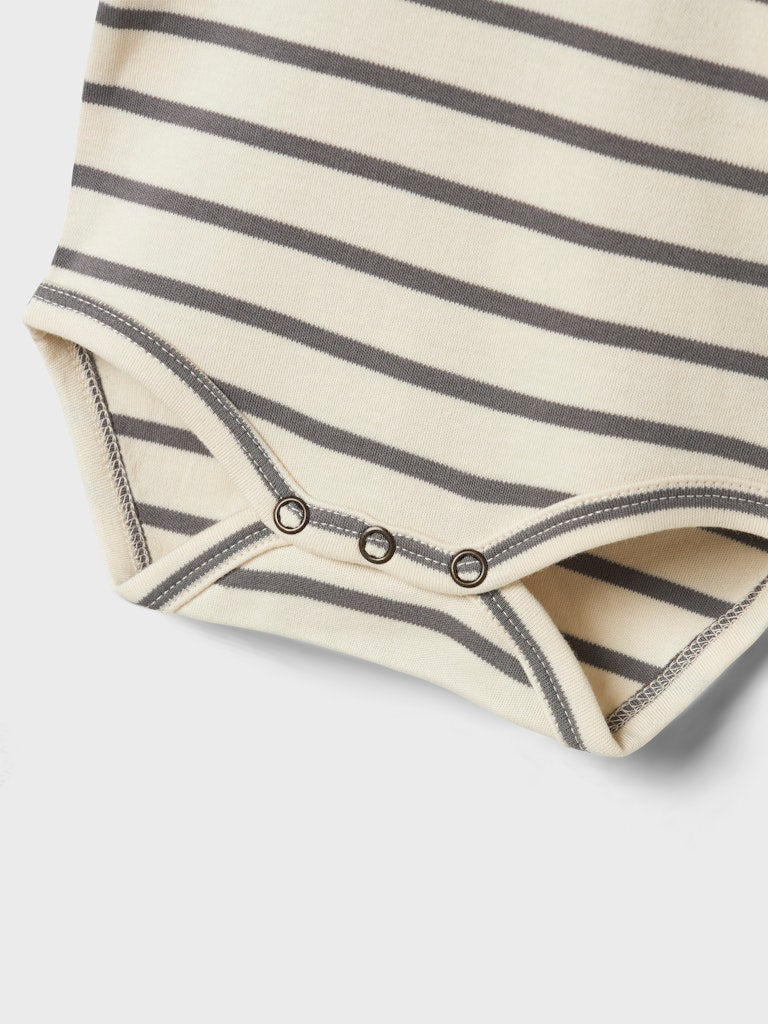 Lil Atelier | Romper Limia turtledove poppy seed