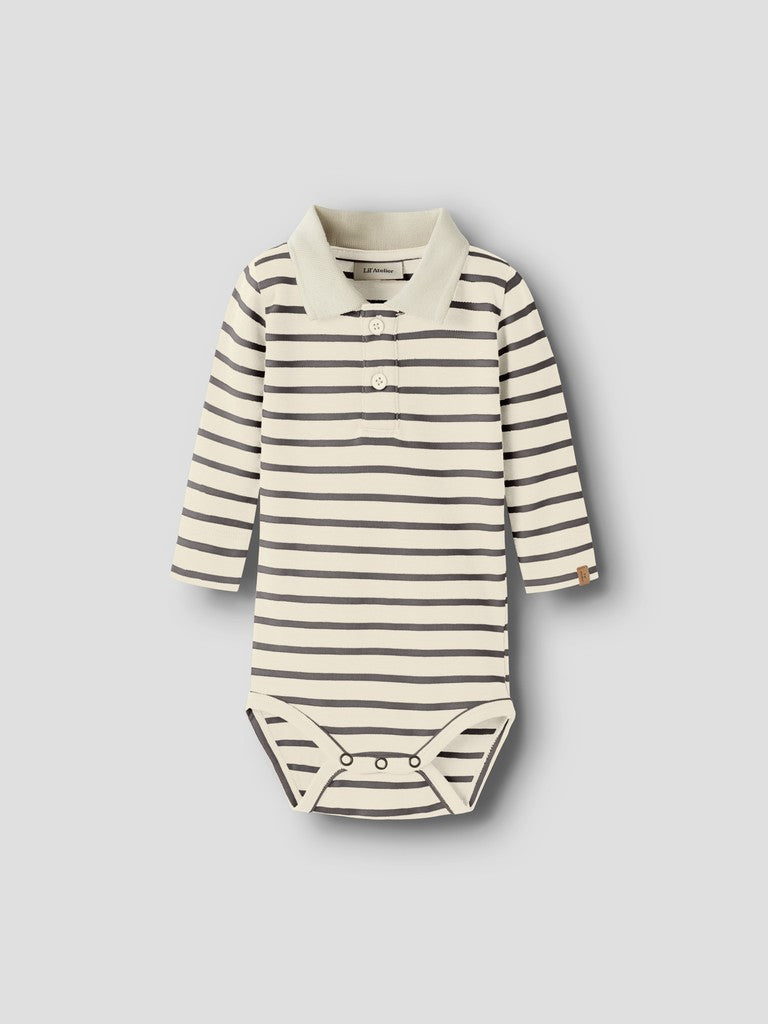 Lil Atelier | Romper Limia turtledove poppy seed