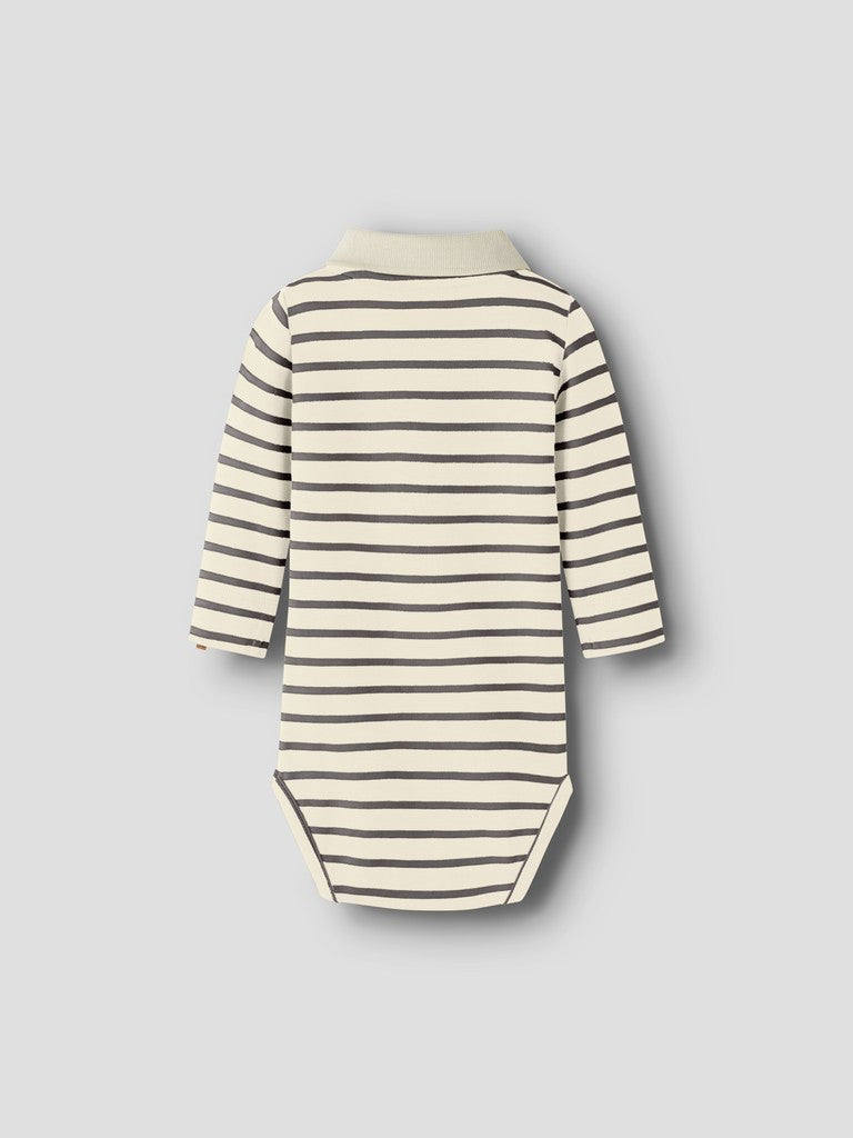 Lil Atelier | Romper Limia turtledove poppy seed