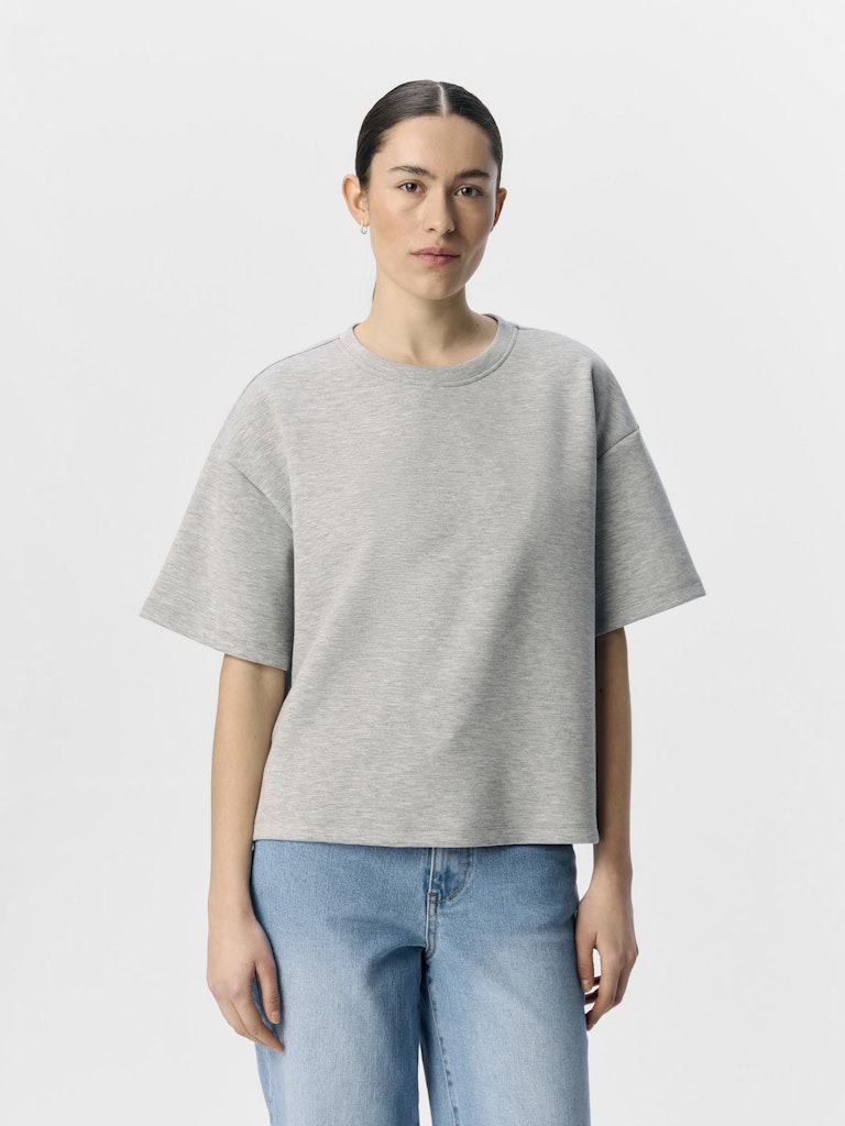 Object | T-Shirt Andrea light grey melange NOOS