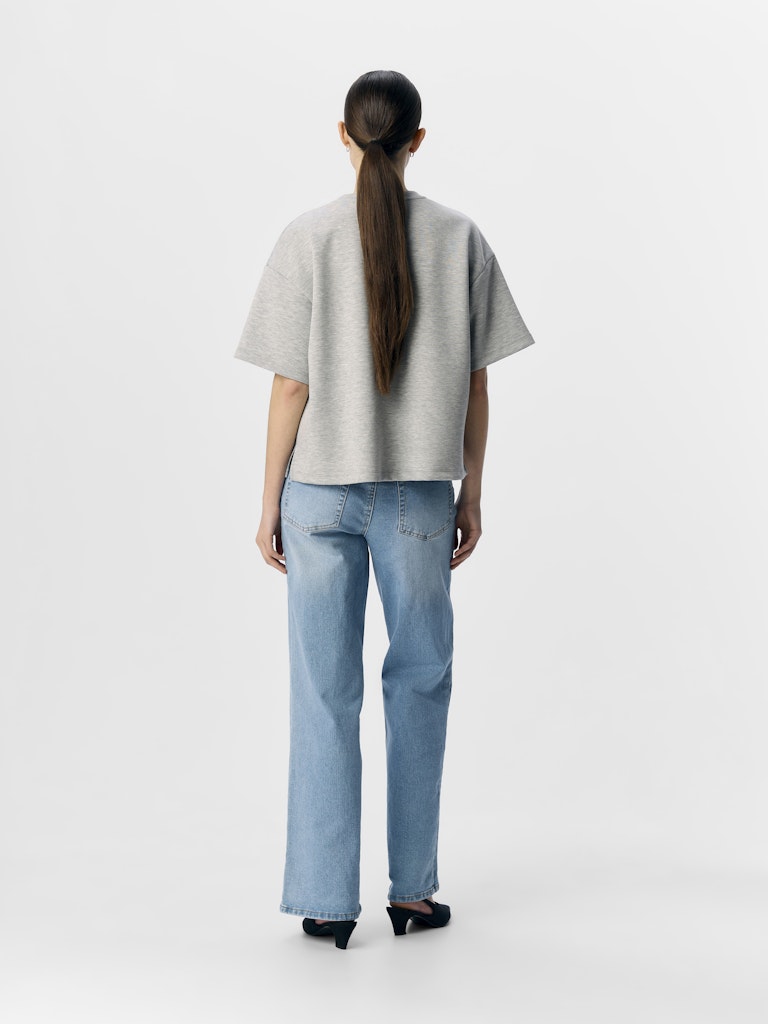 Object | T-Shirt Andrea light grey melange NOOS
