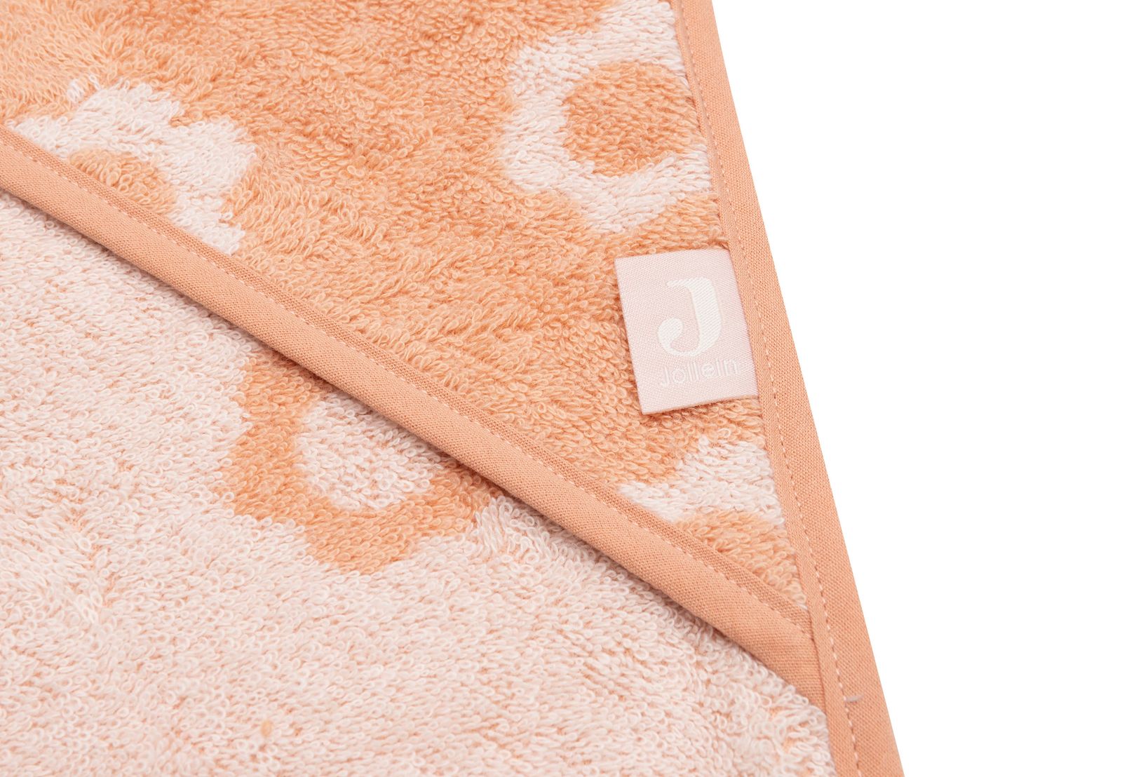 Jollein | Badcape badstof 75x75cm jacquard flower