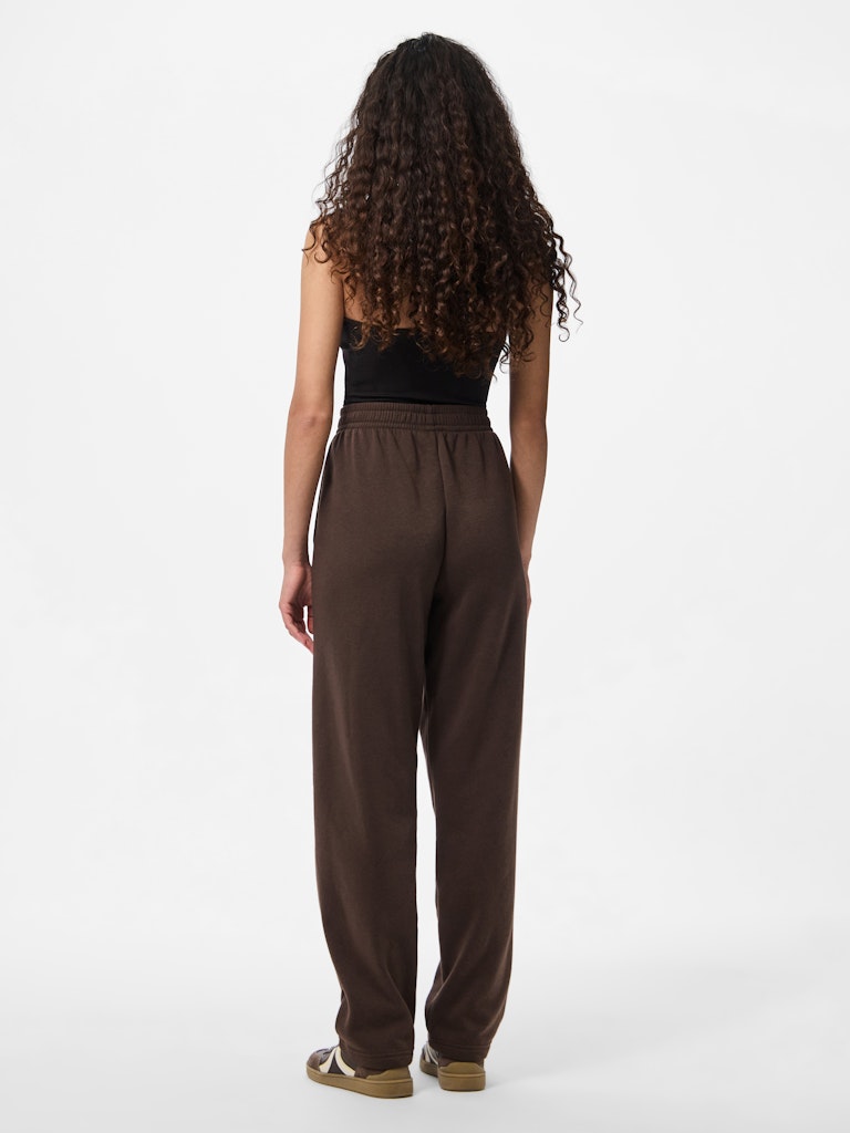 Pieces | Broek Chilli straight Sweat hot fudge NOOS