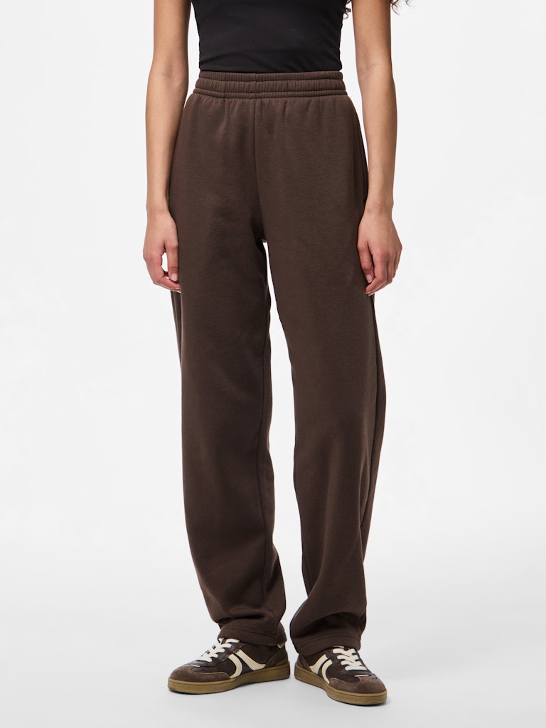 Pieces | Broek Chilli straight Sweat hot fudge NOOS