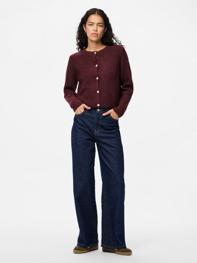 Pieces | Vest Silly NOOS tawny port melange