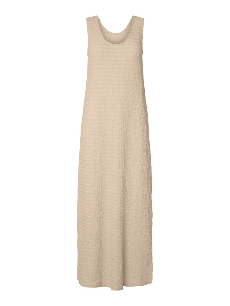 Pieces | Jurk Grace Maxi silver lining