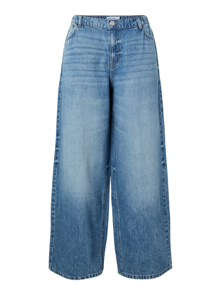 Pieces | Jeans Sky wide medium blue denim