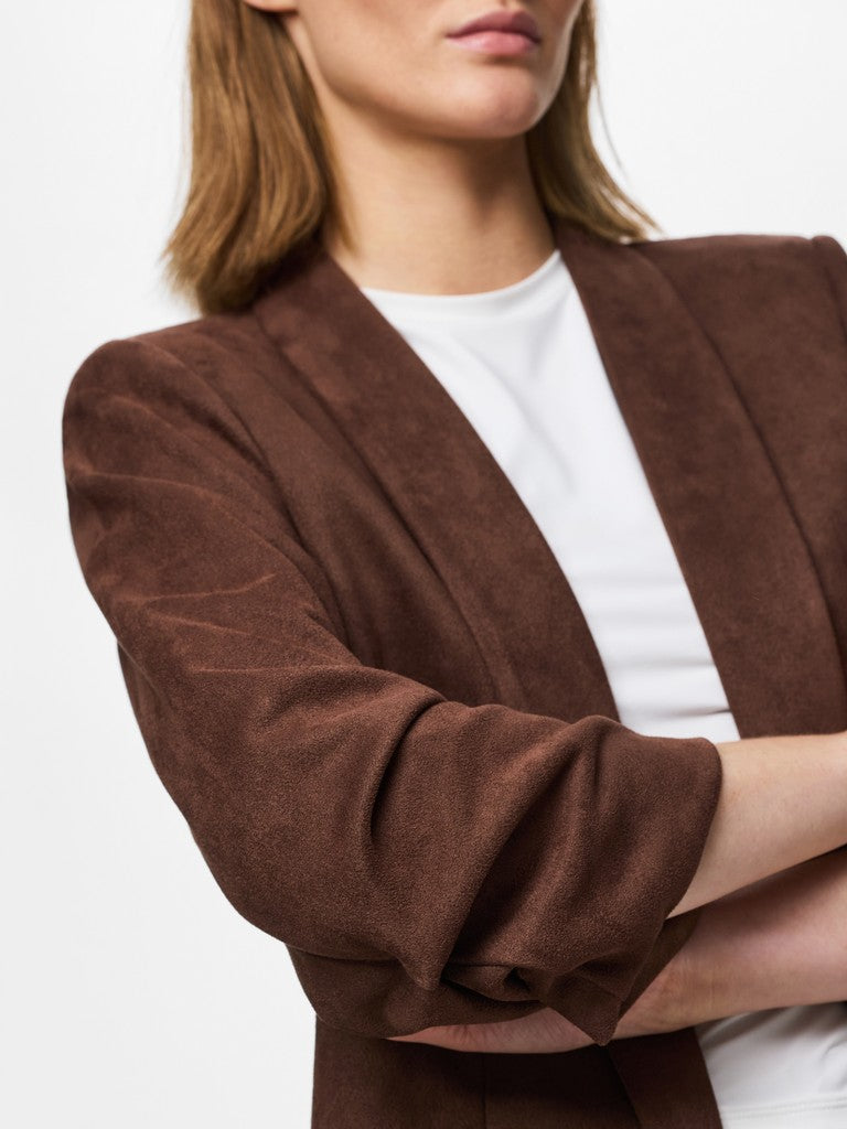 Pieces | Blazer Bosella chicory coffee
