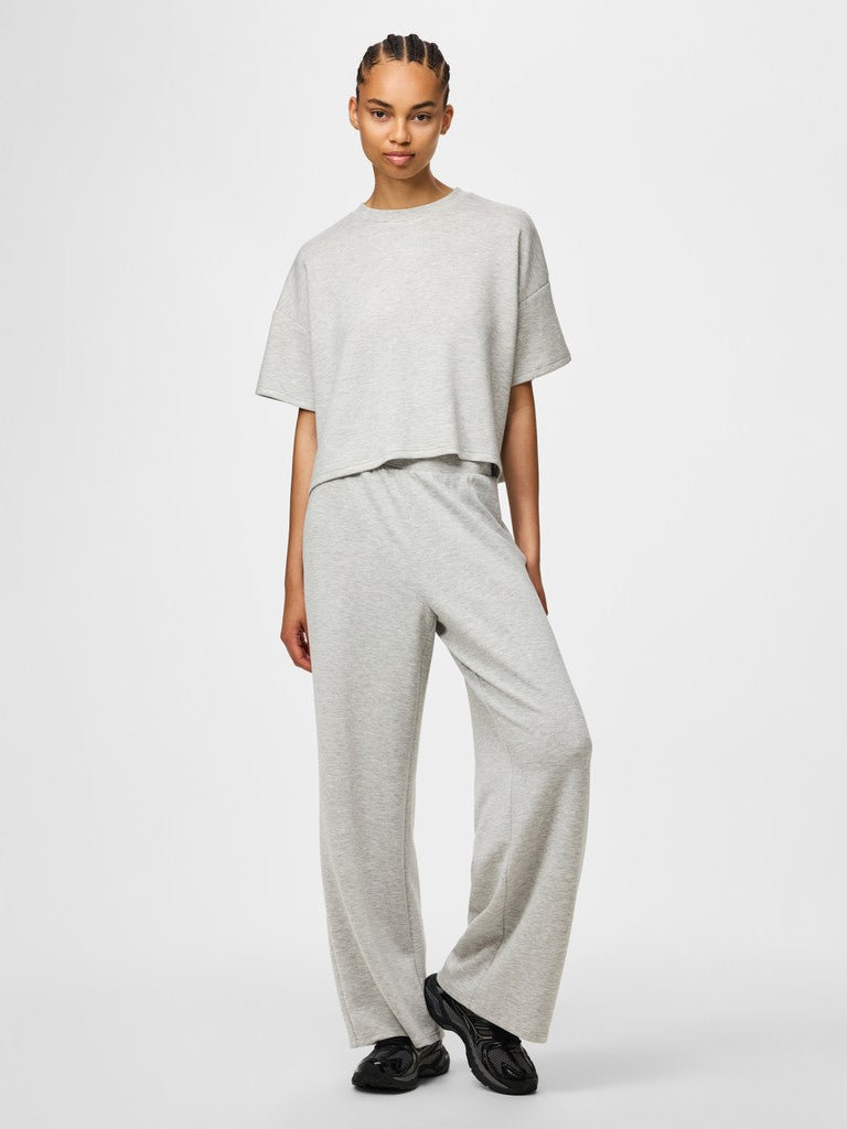 Pieces | Sweater Polly light grey melange