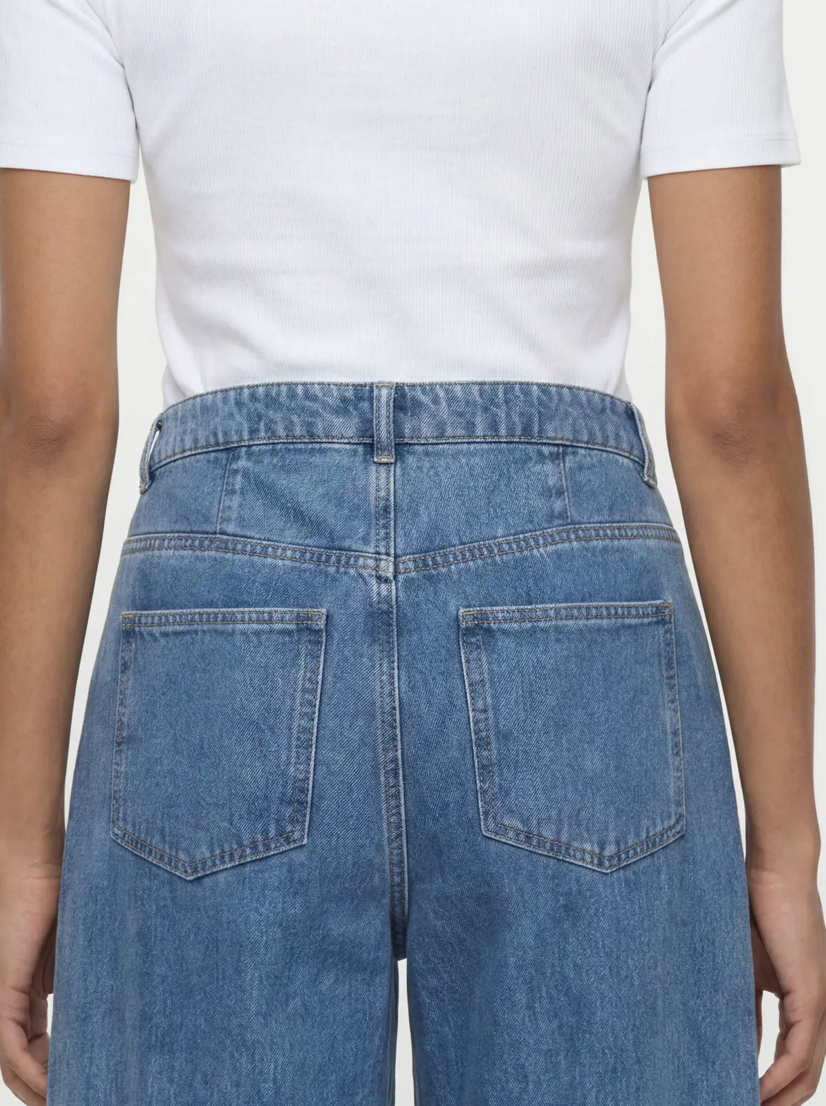 Object | Wijde jeans Luca Tri medium blue denim Noos