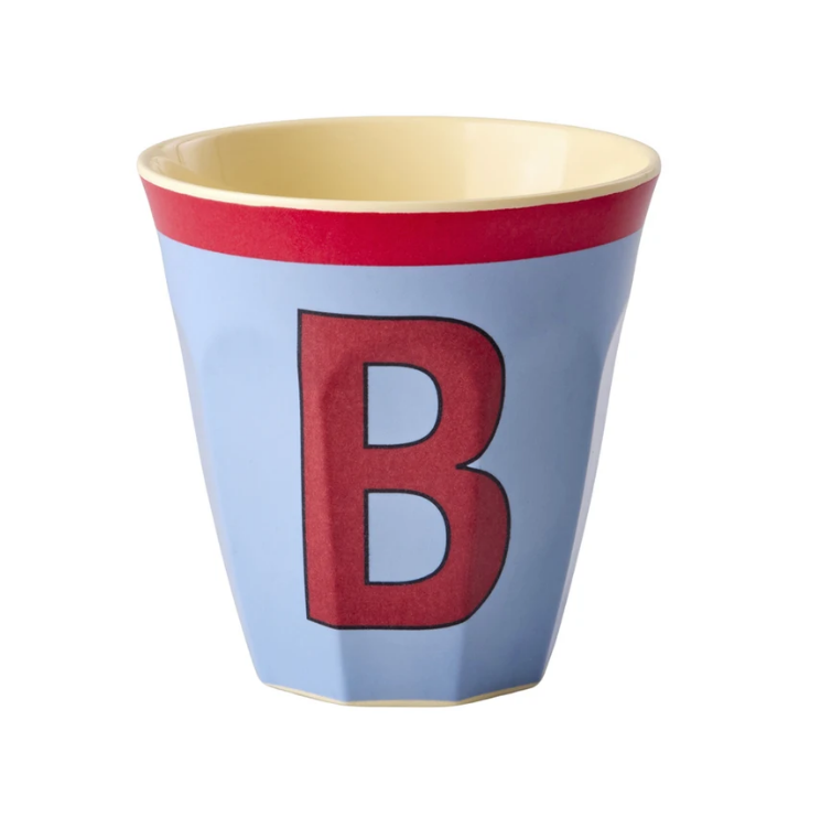 Rice | Mok Melamine B blauw vintage