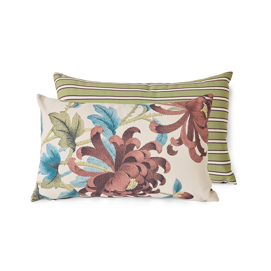 HK Living | Printed cushion, love letter (60x35cm)