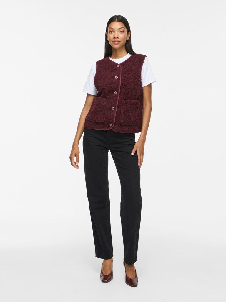 Vila | Gilet Ada Teddy port royale NOOS