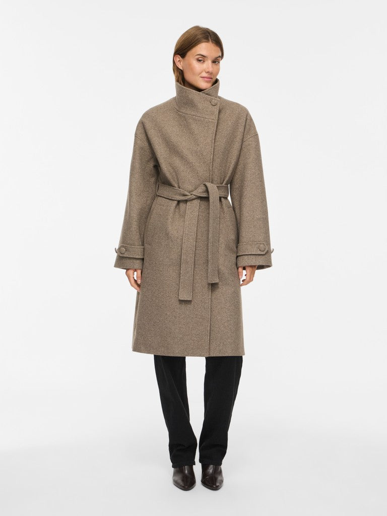 Vila | Jas Lonni dark natural melange